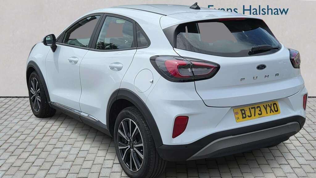 Ford Puma 1.0 Ecoboost Hybrid Mhev Titanium 2023 BJ73YXO White #2