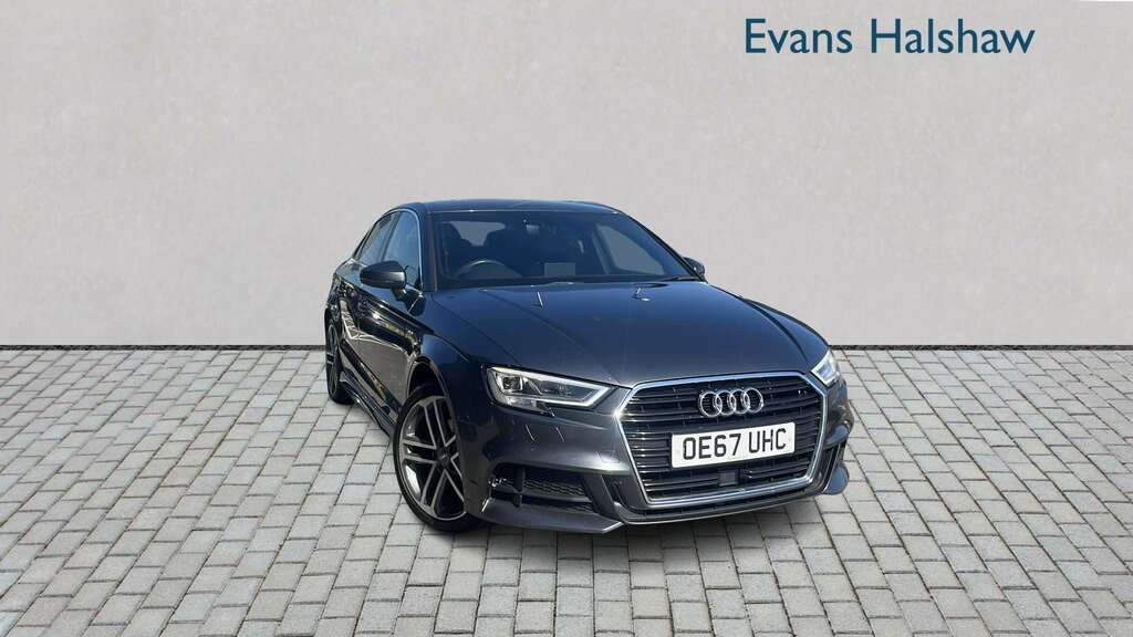 Audi A3 2.0 Tdi S Line 2018 Grey