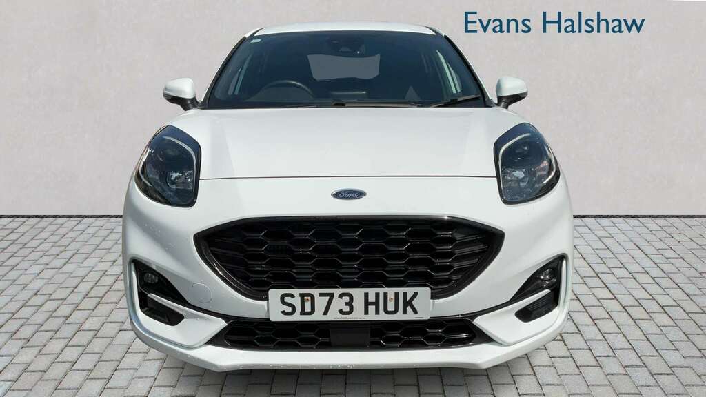 Ford Puma 1.0 Ecoboost Hybrid Mhev St-line X 2023 SD73HUK White #3