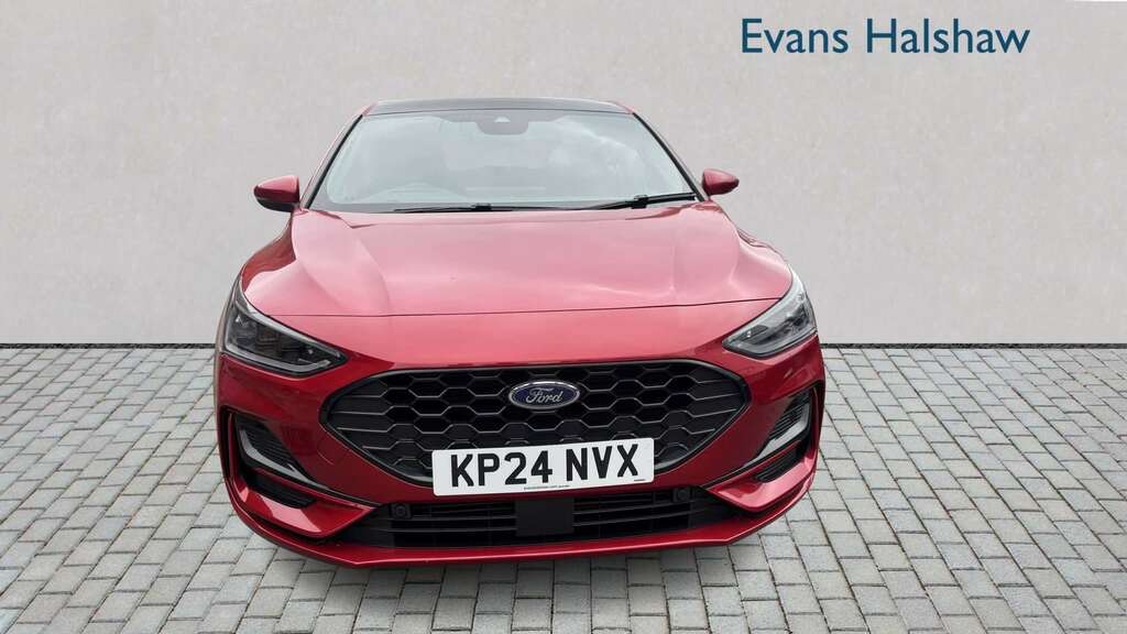 Ford Focus 1.0 Ecoboost Hybrid Mhev St-line X 2024 KP24NVX Red #3