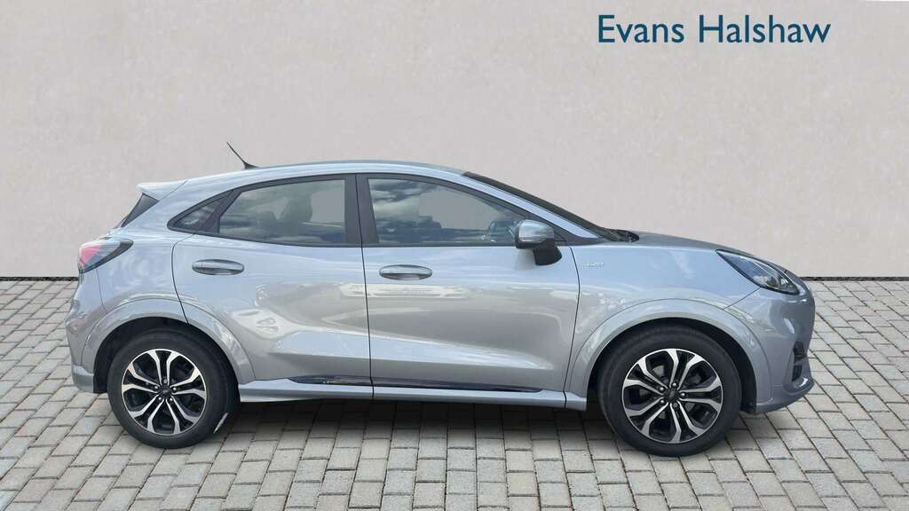 Ford Puma 1.0 Ecoboost Hybrid Mhev St-line Dct 2023 BP23ZFC Silver #2