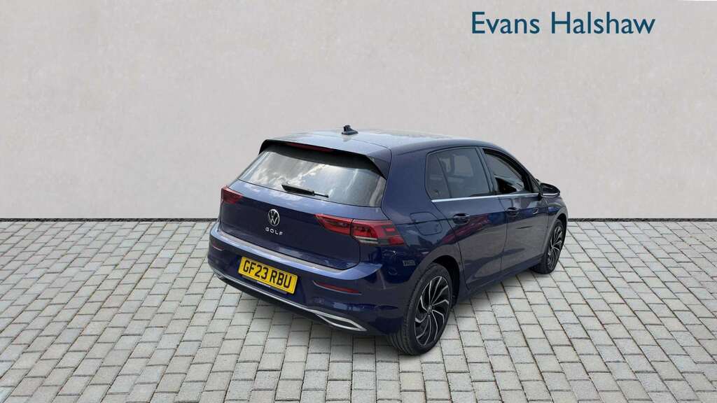 Volkswagen Golf 1.5 Tsi Style Edition 2023 GF23RBU Blue #3
