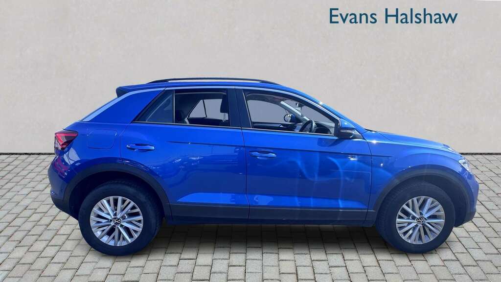 Volkswagen T-Roc 1.0 Tsi Life 2023 SH23KXB Blue #5