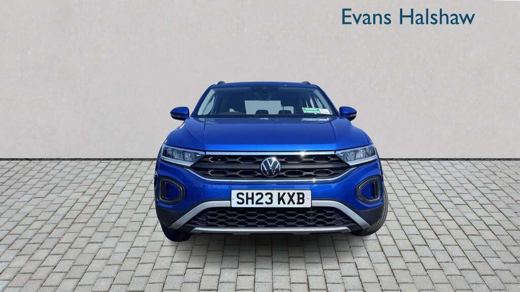 Volkswagen T-Roc 1.0 Tsi Life 2023 SH23KXB Blue #2