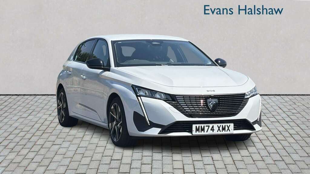 Peugeot 308 1.6 Plug-in Hybrid Allure E-eat8 2024 White