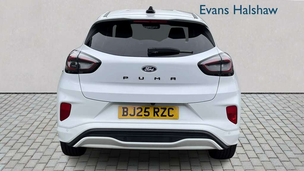 Ford Puma 1.0 Ecoboost Hybrid Mhev St-line X 2025 BJ25RZC White #4