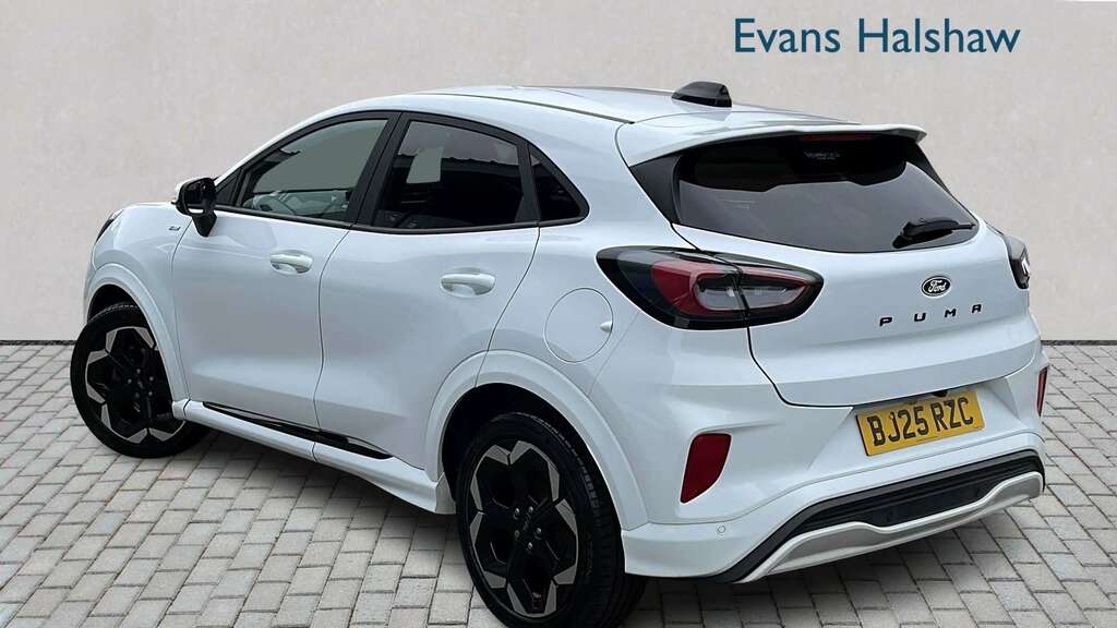 Ford Puma 1.0 Ecoboost Hybrid Mhev St-line X 2025 BJ25RZC White #2