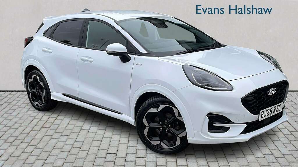 Ford Puma 1.0 Ecoboost Hybrid Mhev St-line X 2025 BJ25RZC White