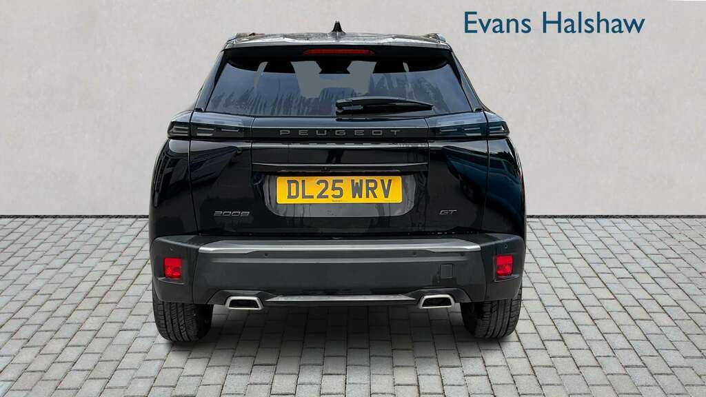 Peugeot 2008 1.2 Puretech 130 Gt Eat8 2025 DL25WRV Black #4