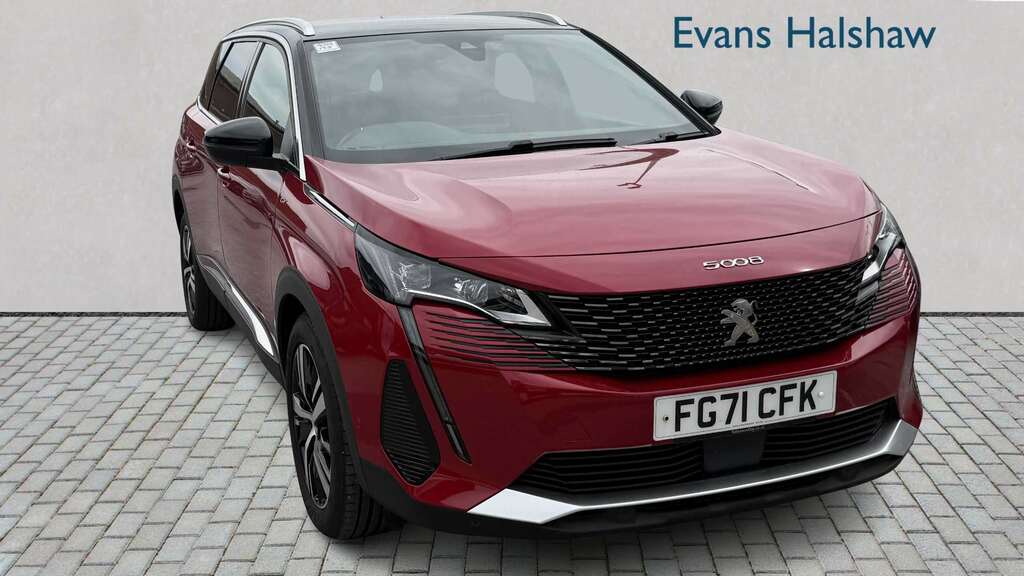 Peugeot 5008 1.5 Bluehdi Gt Eat8 2022 Red