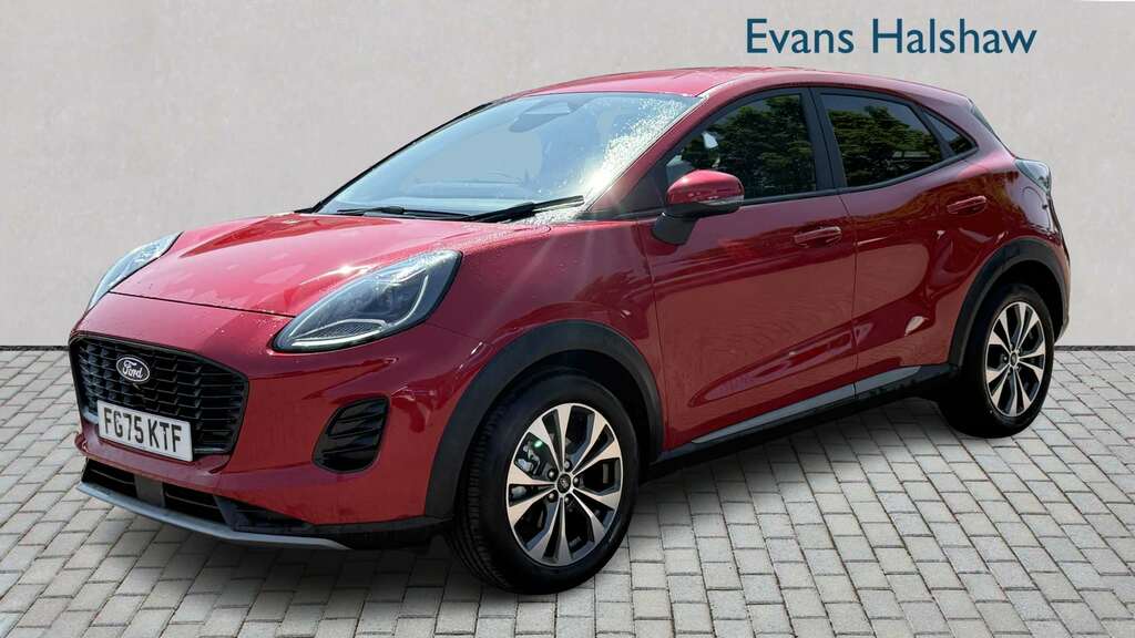Ford Puma 1.0 Ecoboost Hybrid Mhev Titanium 2025 Red