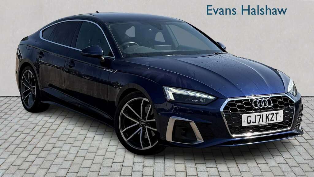 Audi A5 35 Tfsi S Line S Tronic 2021 Blue