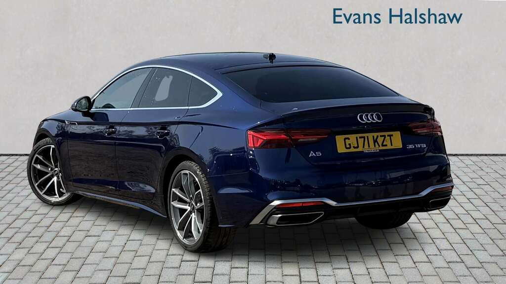 Audi A5 35 Tfsi S Line S Tronic 2021 Blue #3