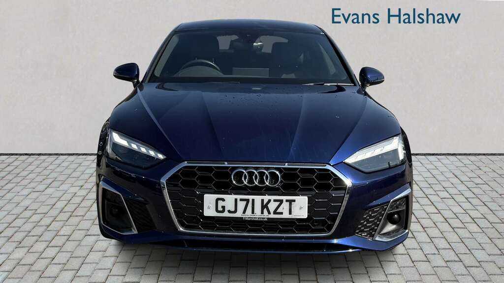 Audi A5 35 Tfsi S Line S Tronic 2021 Blue #6