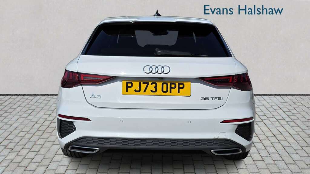 Audi A3 35 Tfsi S Line S Tronic 2023 PJ73OPP White #3