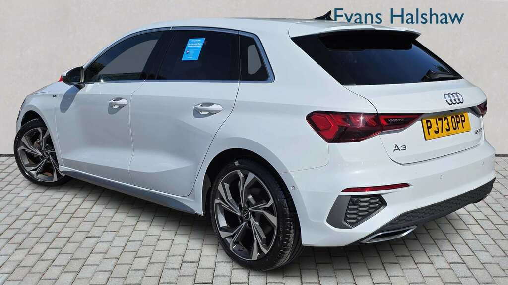 Audi A3 35 Tfsi S Line S Tronic 2023 PJ73OPP White #2