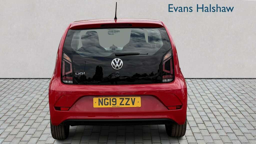 Volkswagen Up 1.0 Move Tech Edition Start Stop 2019 Red #3
