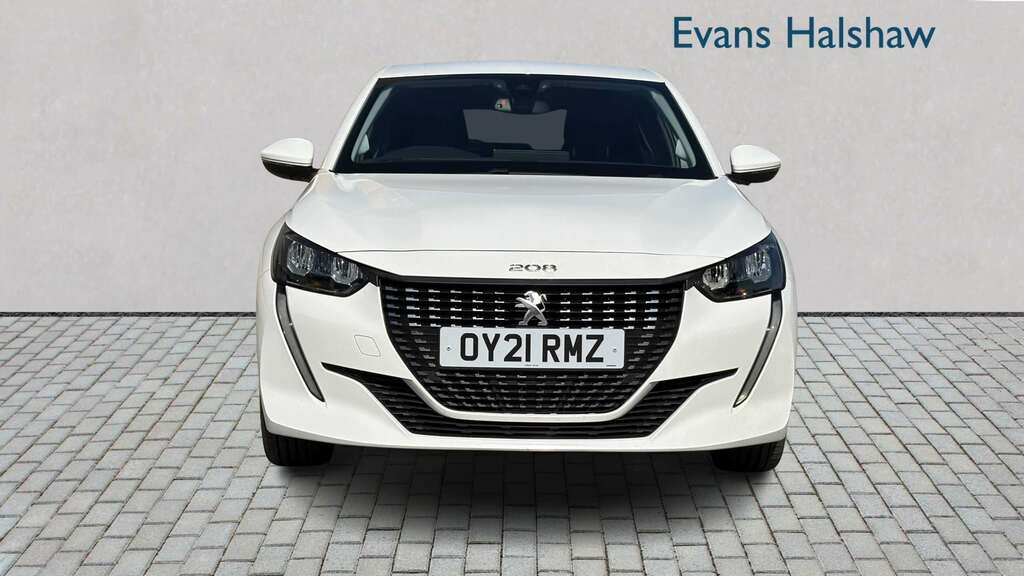 Peugeot 208 1.2 Puretech 100 Allure Premium 2021 OY21RMZ White #6