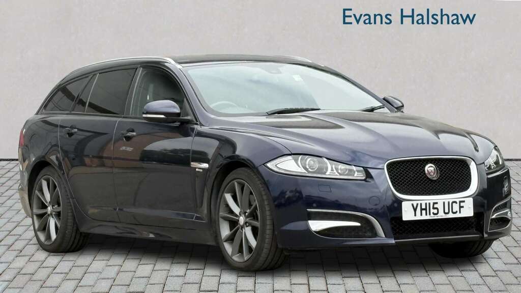 Jaguar XF 2.2D 200 R-sport 2015 Blue
