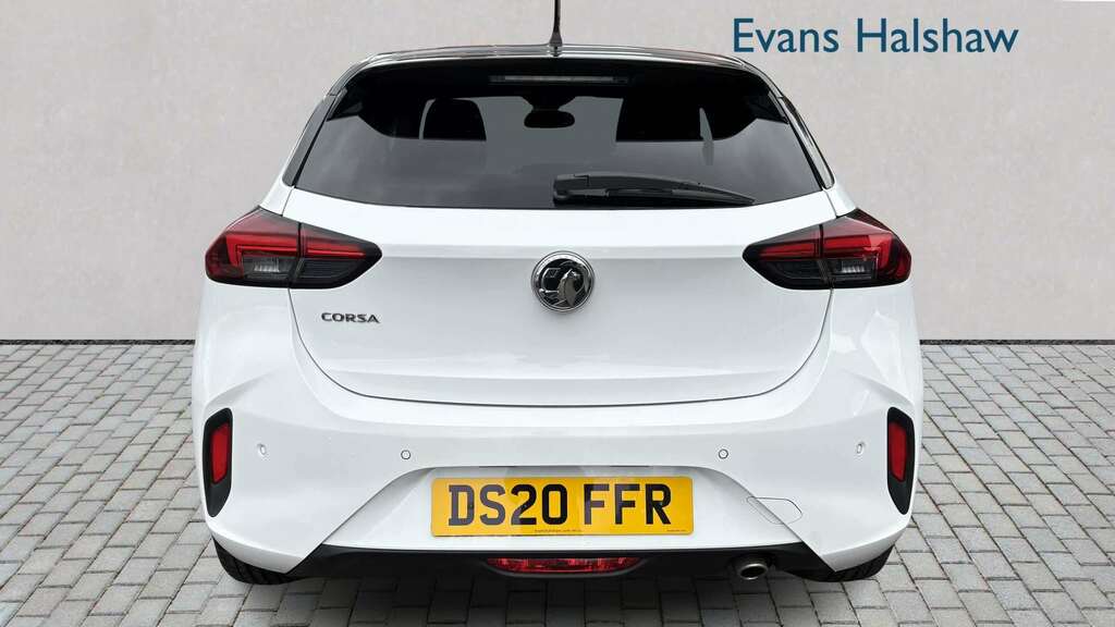 Vauxhall Corsa 1.2 Turbo Sri Nav Premium 2020 DS20FFR White #3