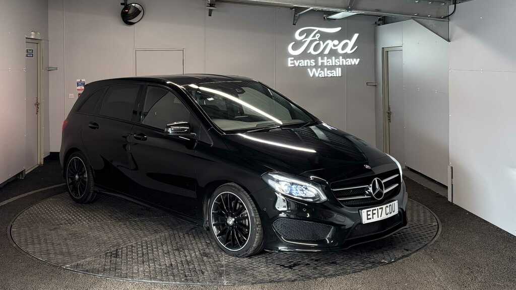 Mercedes-Benz B Class B180d Amg Line Premium 2017 EF17CDU Black