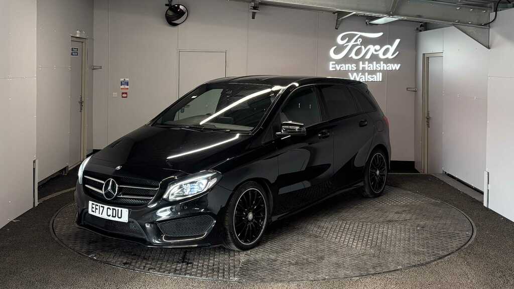 Mercedes-Benz B Class B180d Amg Line Premium 2017 EF17CDU Black #3