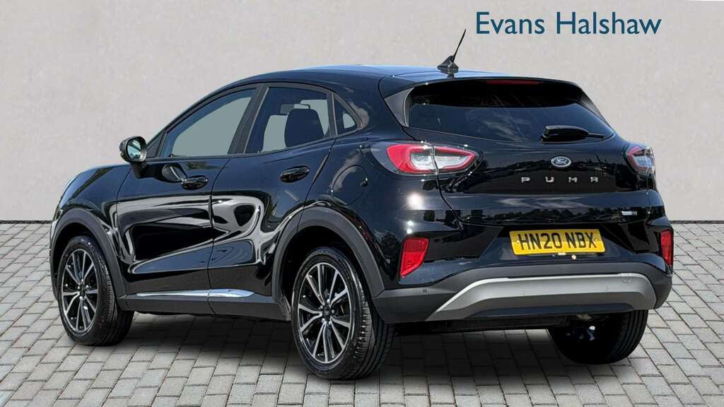 Ford Puma 1.0 Ecoboost Hybrid Mhev Titanium 2020 HN20NBX Black #2