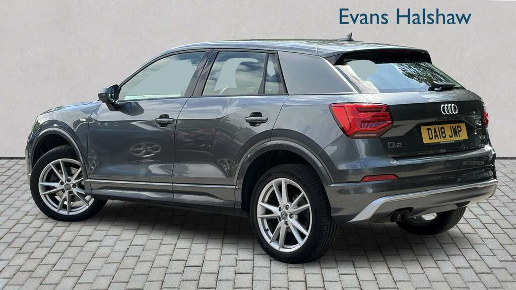 Audi Q2 1.4 Tfsi S Line 2018 DA18JWP Grey #2