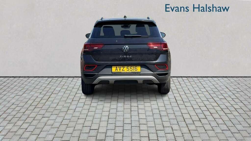 Volkswagen T-Roc 1.0 Tsi Life 2023 Black #3