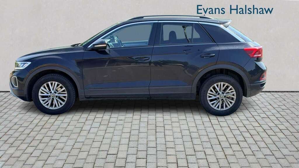 Volkswagen T-Roc 1.0 Tsi Life 2023 Black #5