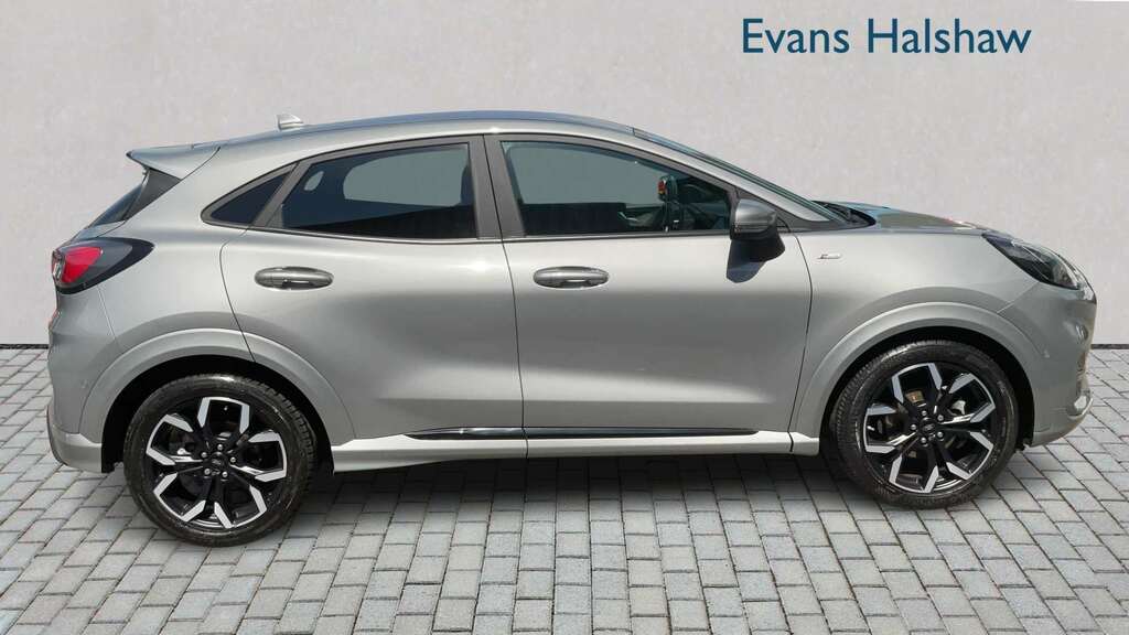 Ford Puma 1.0 Ecoboost Hybrid Mhev St-line X 2020 YS20LFN Silver #3