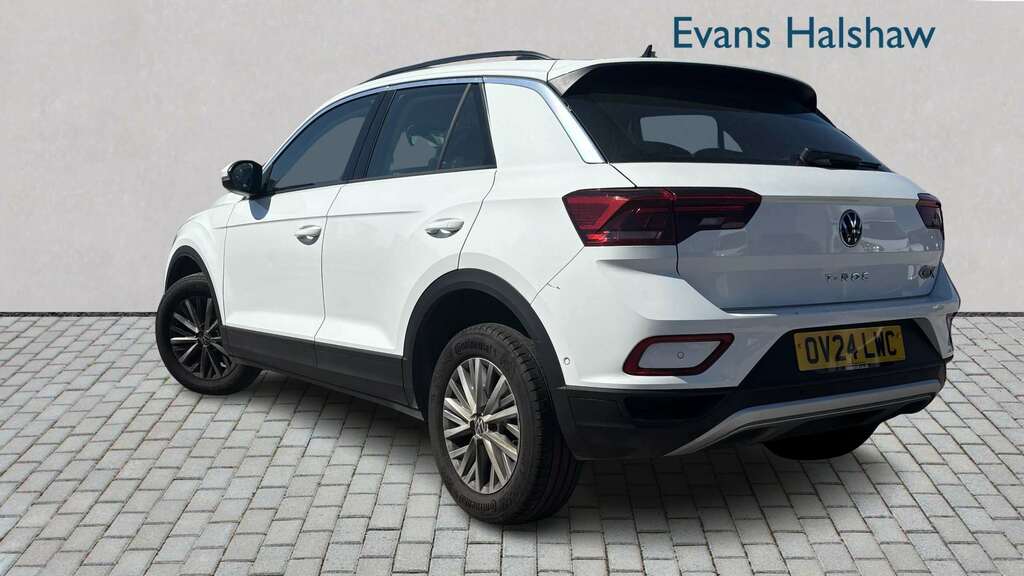 Volkswagen T-Roc 1.0 Tsi Life 2024 White #2