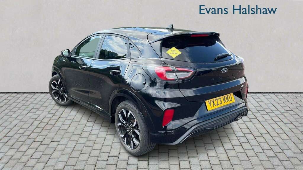 Ford Puma 1.0 Ecoboost Hybrid Mhev 155 St-line X 2023 Black #2