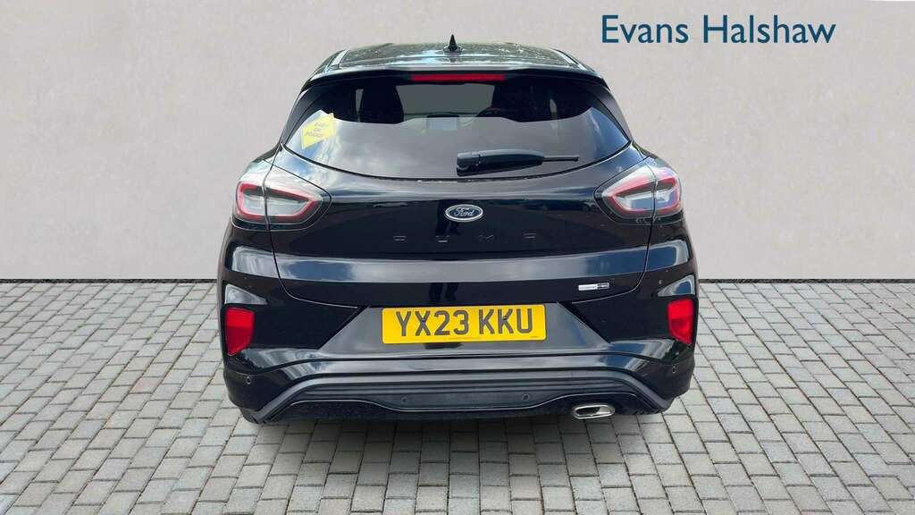 Ford Puma 1.0 Ecoboost Hybrid Mhev 155 St-line X 2023 Black #4