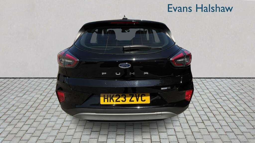 Ford Puma 1.0 Ecoboost Hybrid Mhev Titanium Dct 2023 HK23ZVC Black #4