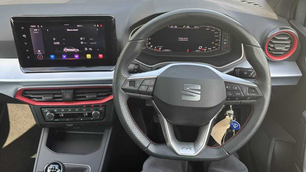 Seat Ibiza Seat Ibiza Fr Sport 1.0 Tsi 110 6-Speed Man Black #12