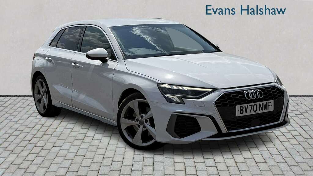 Audi A3 35 Tfsi S Line 2020 White