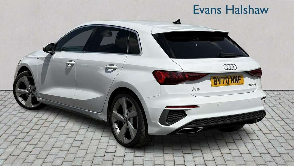Audi A3 35 Tfsi S Line 2020 White #2