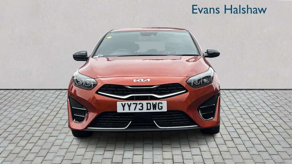 Kia Ceed 1.5T Gdi Isg Gt-line 2023 Orange #3