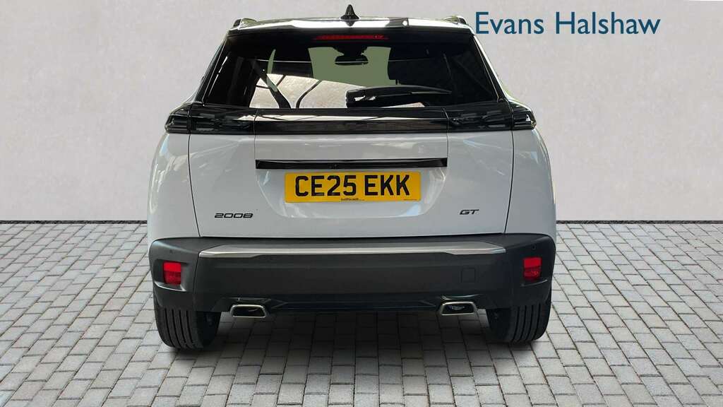 Peugeot 2008 1.2 Puretech 130 Gt Eat8 2025 White #4
