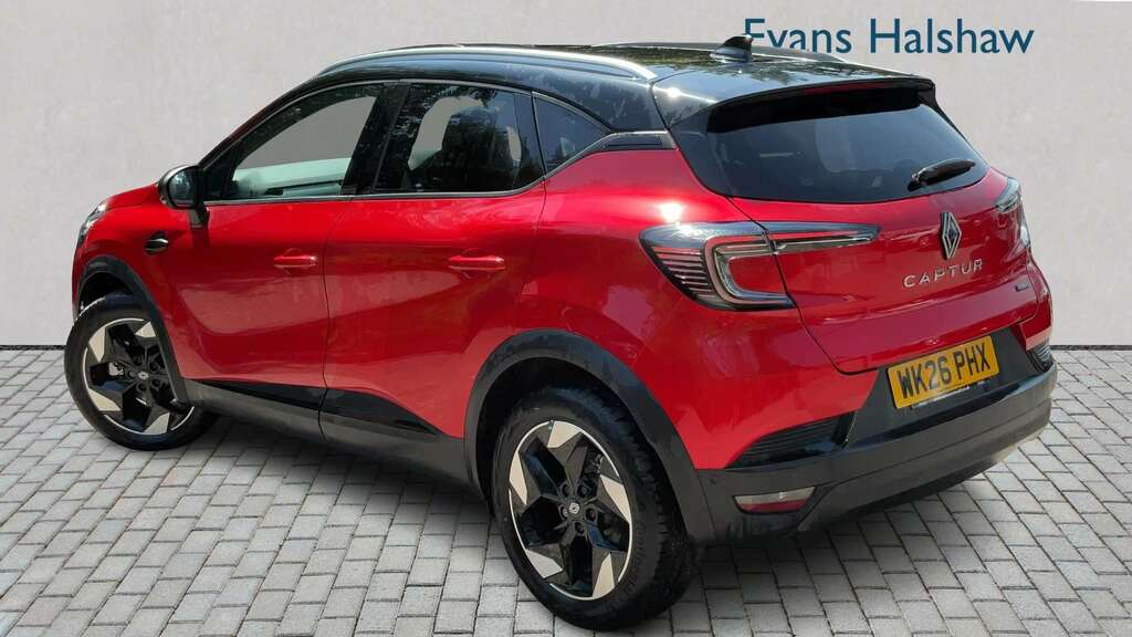 Renault Captur 1.8 E-tech Full Hybrid 160 Techno 2026 WK26PHX Red #2