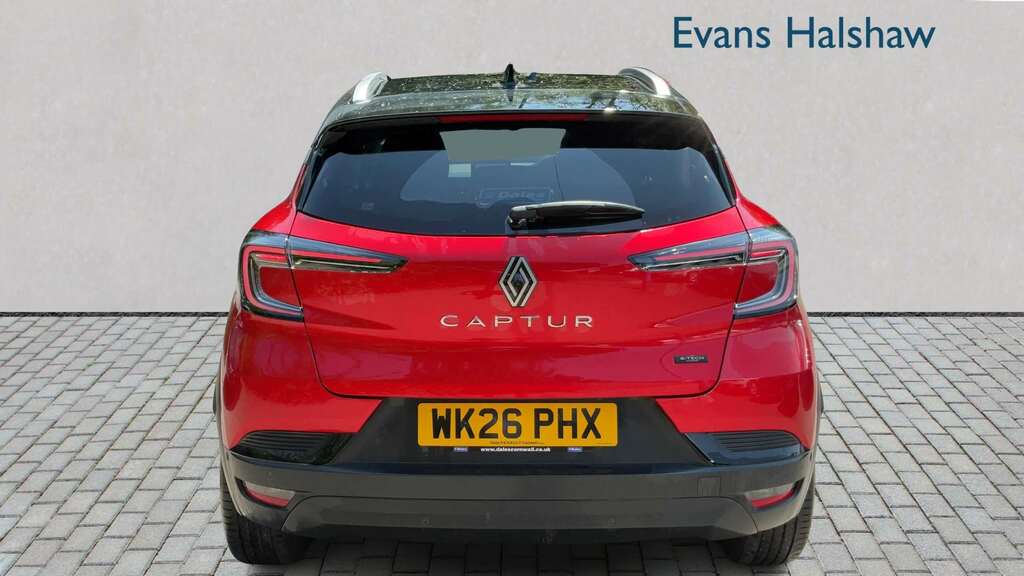 Renault Captur 1.8 E-tech Full Hybrid 160 Techno 2026 WK26PHX Red #3