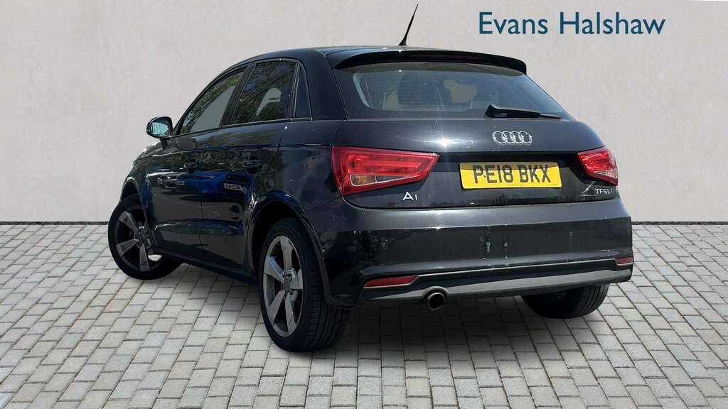 Audi A1 1.0 Tfsi Sport Nav 2018 Black #3