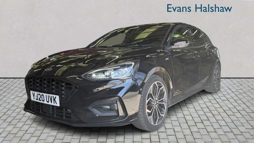Ford Focus 1.0 Ecoboost 125 St-line X 2020 YJ20UVK Black #2