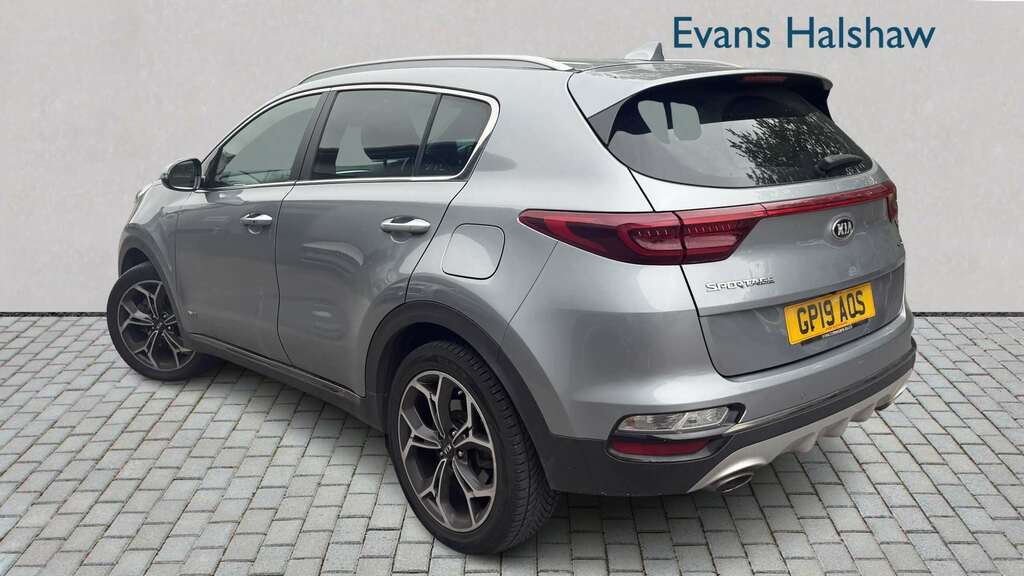 Kia Sportage 1.6T Gdi Isg Gt-line Dct Awd 2019 Silver #2