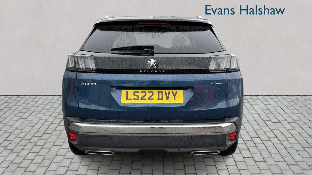 Peugeot 3008 1.6 Hybrid 225 Gt E-eat8 2022 Blue #2