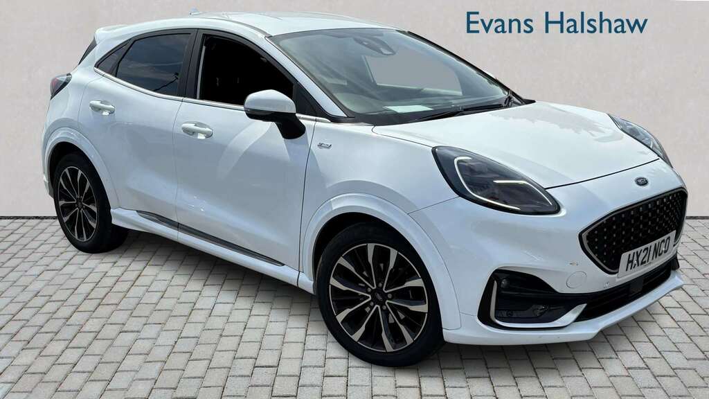 Ford Puma 1.0 Ecoboost Hybrid Mhev 155 St-line Vignale 2 White