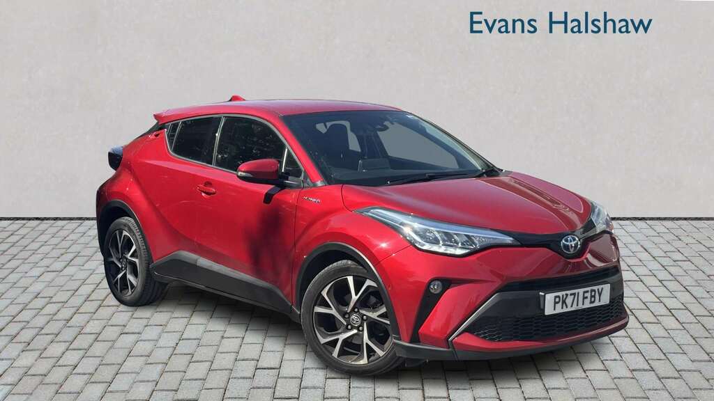 Toyota C-Hr 1.8 Hybrid Design Cvt 2021 Red