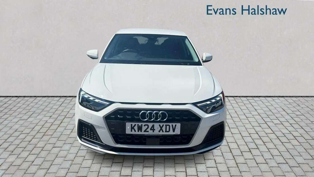 Audi A1 25 Tfsi Sport 2024 KW24XDV White #2
