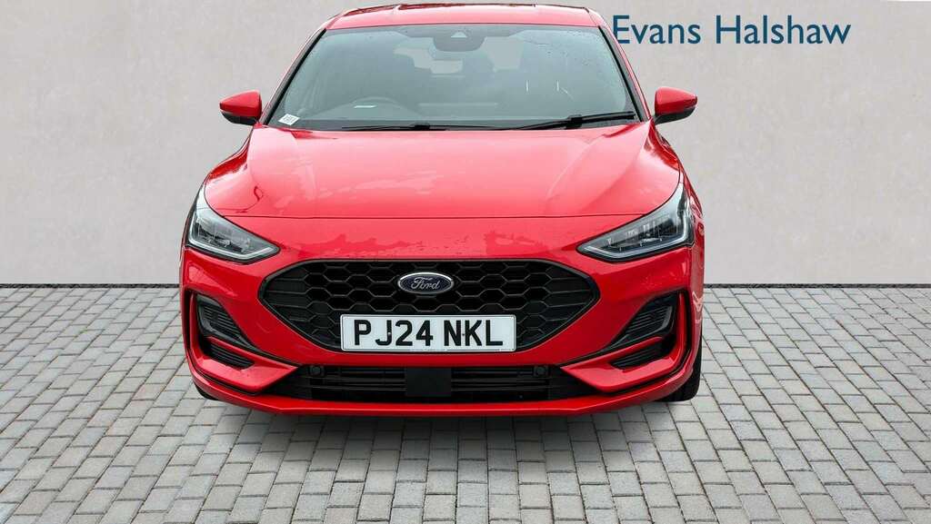 Ford Focus 1.0 Ecoboost Hybrid Mhev St-line 2024 PJ24NKL Red #4